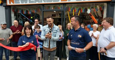 South African cricketer Faf Du Plessis pays visit to Durham sports store