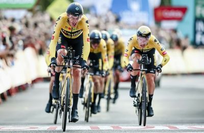 Roglic's Jumbo-Visma team win Vuelta a Espana opener in Utrecht