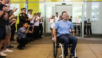 Chicago cop paralyzed from shooting released from rehab center: ‘This will not keep him down’
