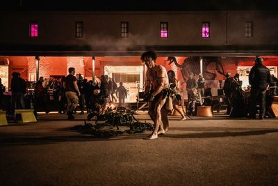 ‘Not some weird elitist class’: the scientists bringing an urgent message to the streets of Hobart