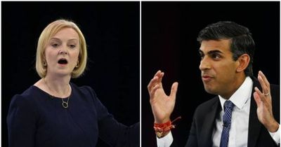 Liz Truss and Rishi Sunak tear into "miserabilist mayor" Andy Burnham during Manchester Tory leadership hustings