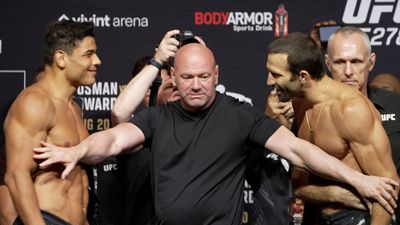 UFC 278 video: Luke Rockhold, Paulo Costa exchange words in final staredown