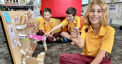 Marbles are more than meets the eye for Belmont school