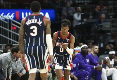 Rockets bringing back pinstripe blue City jerseys in 2022-23 season