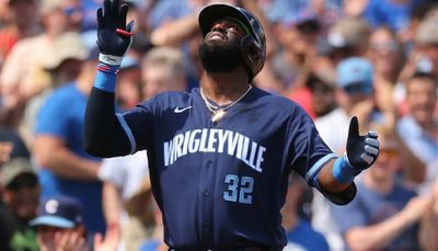 Franmil Reyes’ hustle looms large in win over Brewers