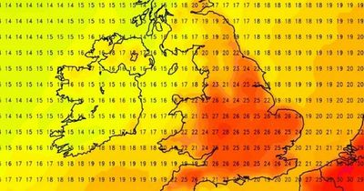UK weather forecast: Sunshine and showers this weekend along with balmy 25C highs