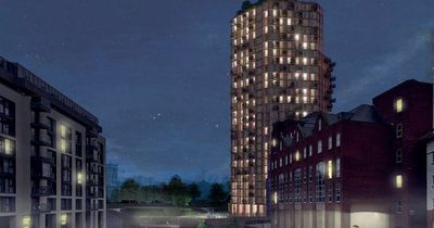 New 26-storey tower near Castle Park progresses as site listed on Rightmove