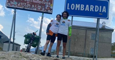 Celbridge lads raise over double of target for children's charities on cycle to Geneva