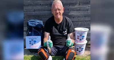 Double amputee sets sights on record three peaks crawls