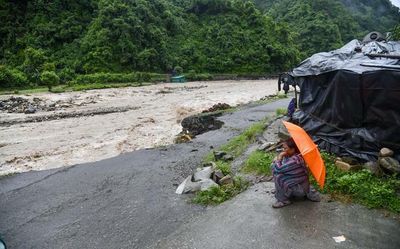 Cloudbursts kill four in Uttarakhand, swollen rivers wash away bridges