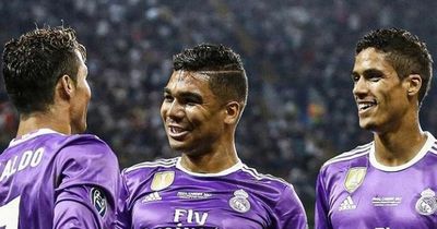 Raphael Varane sends message to Casemiro ahead of Manchester United transfer