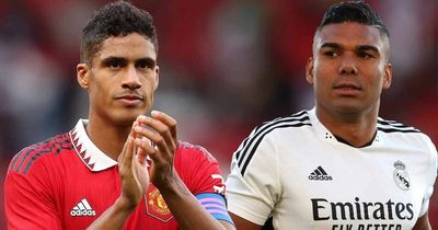 Raphael Varane sends message to "warrior" Casemiro as he joins up with him at Man Utd