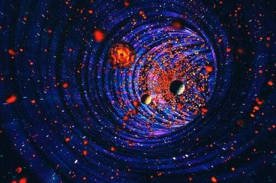 Bizarre black holes and dark matter conspired to make the universe as we see it