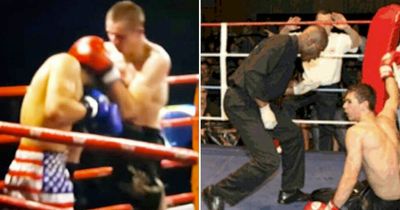 Andrew Tate was brutally knocked out twice in kickboxing title fights