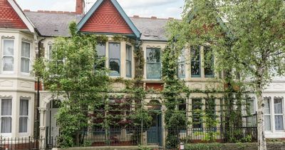 The interior of this terraced Cardiff property has to be seen to be believed