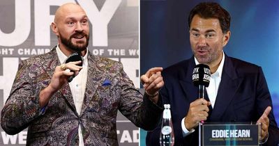 Tyson Fury hits out at Eddie Hearn ahead of Anthony Joshua vs Oleksandr Usyk