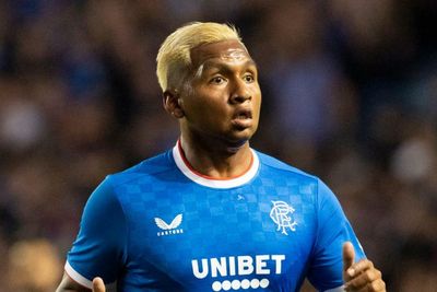 Alfredo Morelos sent off as Rangers reduced to nine-men versus Hibs