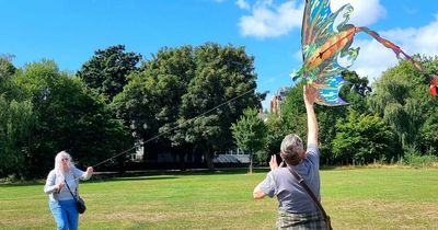 The reason kites were flying over Liverpool