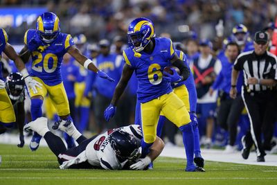 Rams snap counts: Bobby Evans plays entire game, rookie CBs get more run vs. Texans
