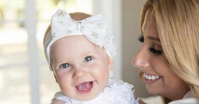 Stacey Solomon shares adorable snaps of Flower Girl baby daughter Rose on wedding day