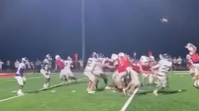 Georgia HS Wins 4OT Game on No Look, Over the Back Touchdown