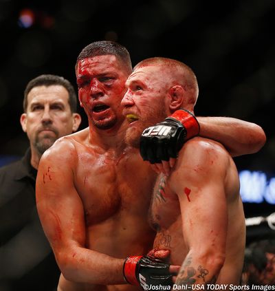 Conor McGregor def. Nate Diaz at UFC 202: Best photos