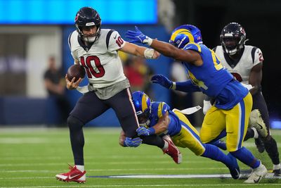 Texans QB Davis Mills has ups and downs in 24-20 preseason win over the Rams