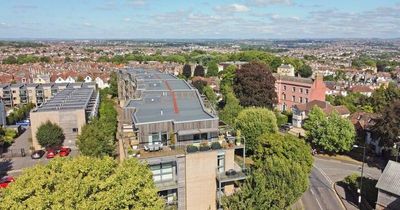 Penthouse with some of the best views in Bristol and a wrap-around roof terrace for sale