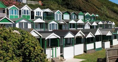 There's a rare chance to buy a beach hut at a stunning location in Wales