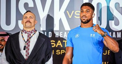 What time and TV channel is Oleksandr Usyk v Anthony Joshua 2 on tonight?