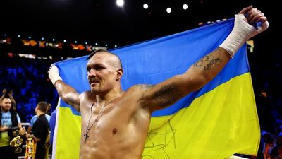 Oleksandr Usyk wins a split decision over Anthony Joshua in their world heavyweight boxing title fight in Saudi Arabia