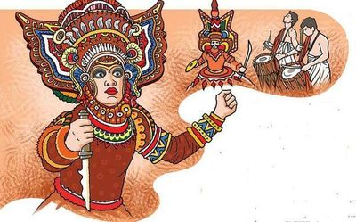 Dance of the divine in sacred groves