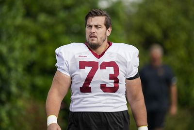 Center Chase Roullier returns for Commanders vs. Chiefs