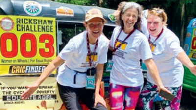 Dutch trio drives home message of woman power