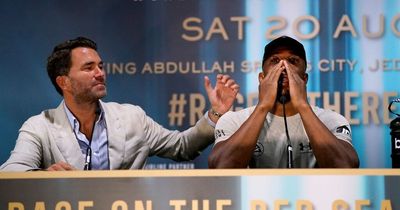 Anthony Joshua breaks down in tears as he reflects on Oleksandr Usyk defeat