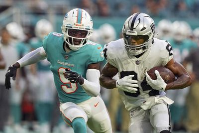 Raiders defeat Dolphins, improve to 3-0 in preseason