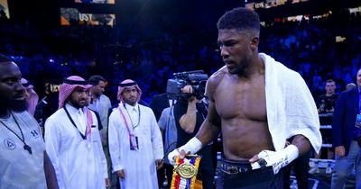 Anthony Joshua explains why he stormed out of ring after Oleksandr Usyk defeat