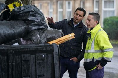 Anas Sarwar under fire for failing to criticise council over bin strike