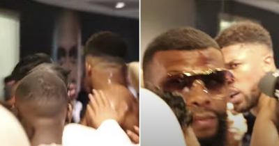 "What the f*** do you know about it?" Footage emerges of new Anthony Joshua row