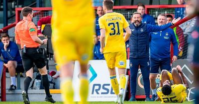 'If that's not a red card God help us': Kilmarnock boss Derek McInnes reacts to poor challenge
