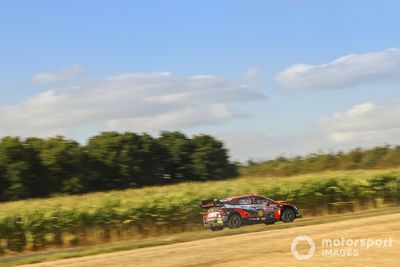 WRC Belgium: Evans closes in on leader Tanak on Sunday morning