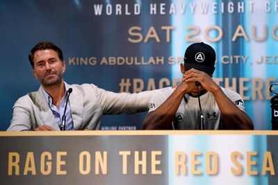 ‘I was mad at myself’: Anthony Joshua explains erratic behaviour after Oleksandr Usyk defeat