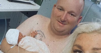 Lanarkshire mum gives birth to her first daughter 13 weeks early - a year to the day her baby son tragically passed away