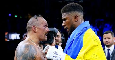 Oleksandr Usyk responds to Anthony Joshua's X-rated speech after defeat