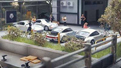 Diorama Build Shows How To Create A Hangout Place For Hot Wheels