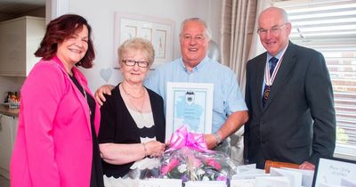 Lanarkshire couple celebrate 60 years of marriage with visit from Depute Provost
