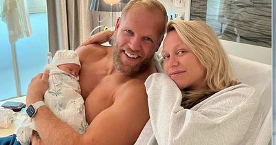 James Haskell shares sweet snap holding new-born daughter Bodhi Rae with Chloe Madeley