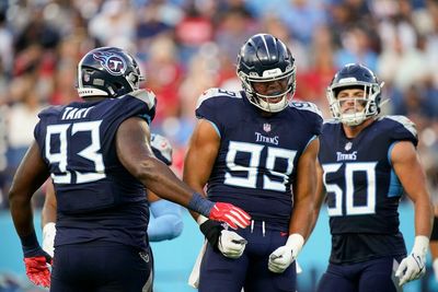 Titans’ Rashad Weaver reacts to standout performance vs. Bucs