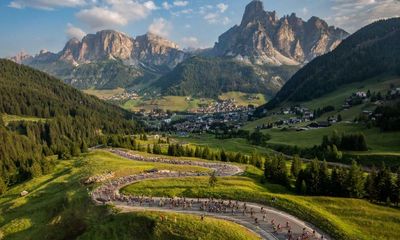 ‘It’s all up, up, up’: sweat, tears and very low gears while cycling Italy’s stunning Maratona dles Dolomites