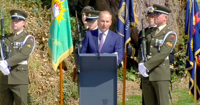 RTE viewers blast 'lowlives' as Taoiseach Micheal Martin speaks at Michael Collins commemoration